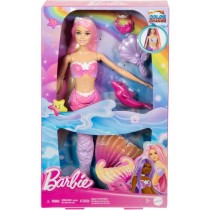 Barbie-Sirene « Malibu »-Poupée avec changement de couleur HRP97