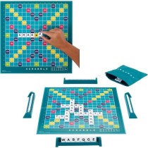 Mattel Games - Scrabble-Jeu de société familial classique avec 2 mo