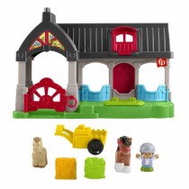 FISHER-PRICE Little People-L'écurie des Joyeux Chevaux avec 6 élém