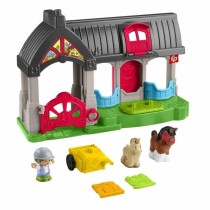 FISHER-PRICE Little People-L'écurie des Joyeux Chevaux avec 6 élém