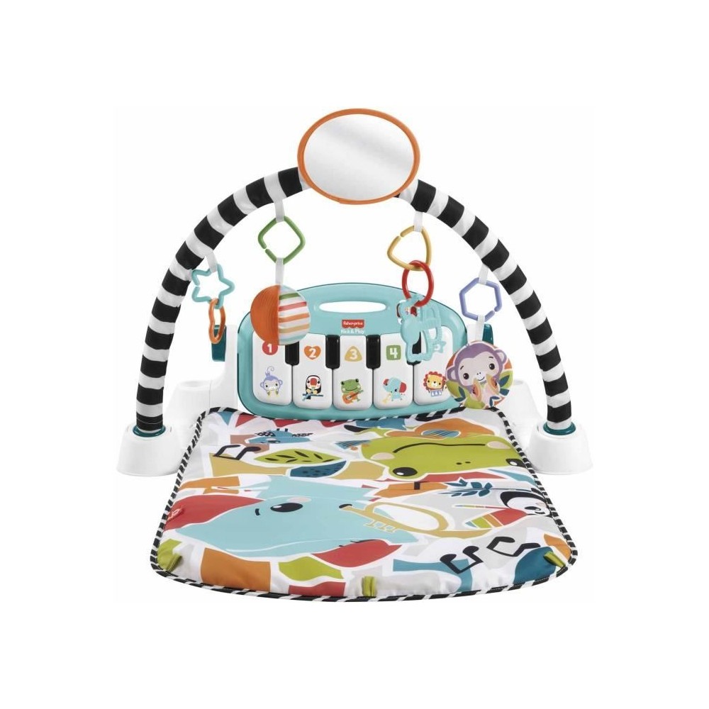 FISHER-PRICE Tapis Piano éveil-Tapis d'activités avec éveil musical