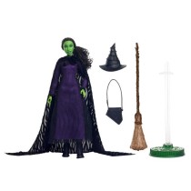 Mattel-Wicked-Poupée Elphaba avec cheveux tressés et multiples poses