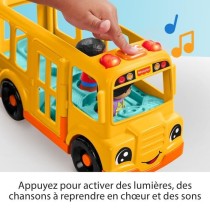 Fisher-Price Little People-Le Bus Scolaire-Véhicule musical a pousser