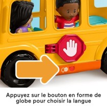 Fisher-Price Little People-Le Bus Scolaire-Véhicule musical a pousser