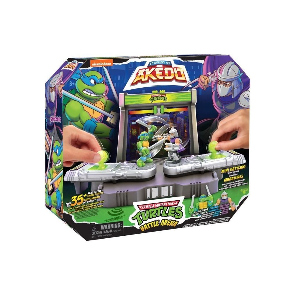 Arene de combat Tortues Ninja - Akedo - Moose Toys