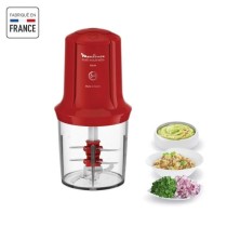 MOULINEX Multimoulinette Mini hachoir électrique, 500 ml, 6 lames aci