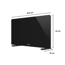 Radiateur convecteur électrique mobile OCEANIC - 2000 W - Thermostat