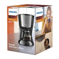 Cafetiere filtre PHILIPS Daily HD7462/20 - Noir et Inox - 15 tasses -