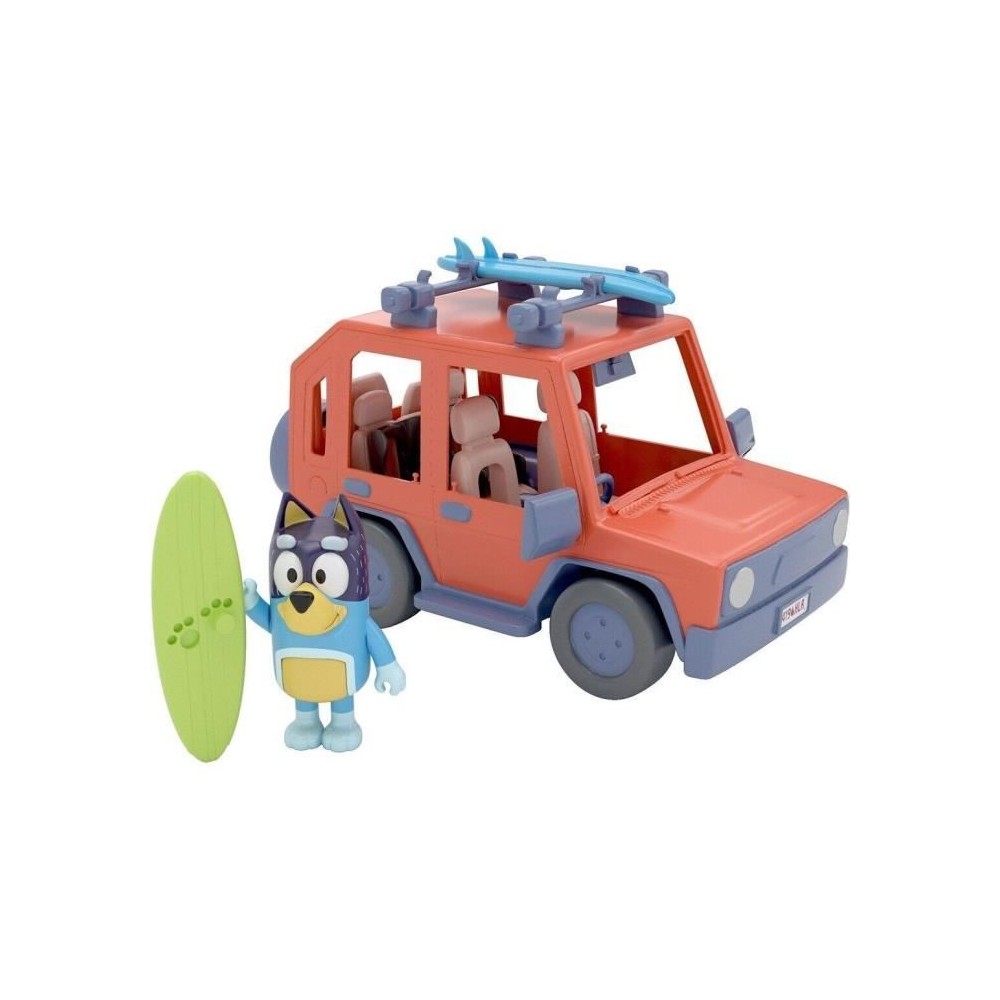 Véhicule familial 4x4 Bluey - MOOSE TOYS - Bandit et accessoires incl