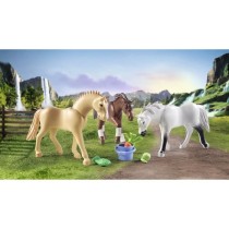 PLAYMOBIL 71356 3 chevaux Morgan, Quarter Horse et Shagya, Horses of W