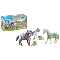 PLAYMOBIL 71356 3 chevaux Morgan, Quarter Horse et Shagya, Horses of W