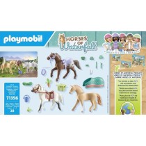 PLAYMOBIL 71356 3 chevaux Morgan, Quarter Horse et Shagya, Horses of W