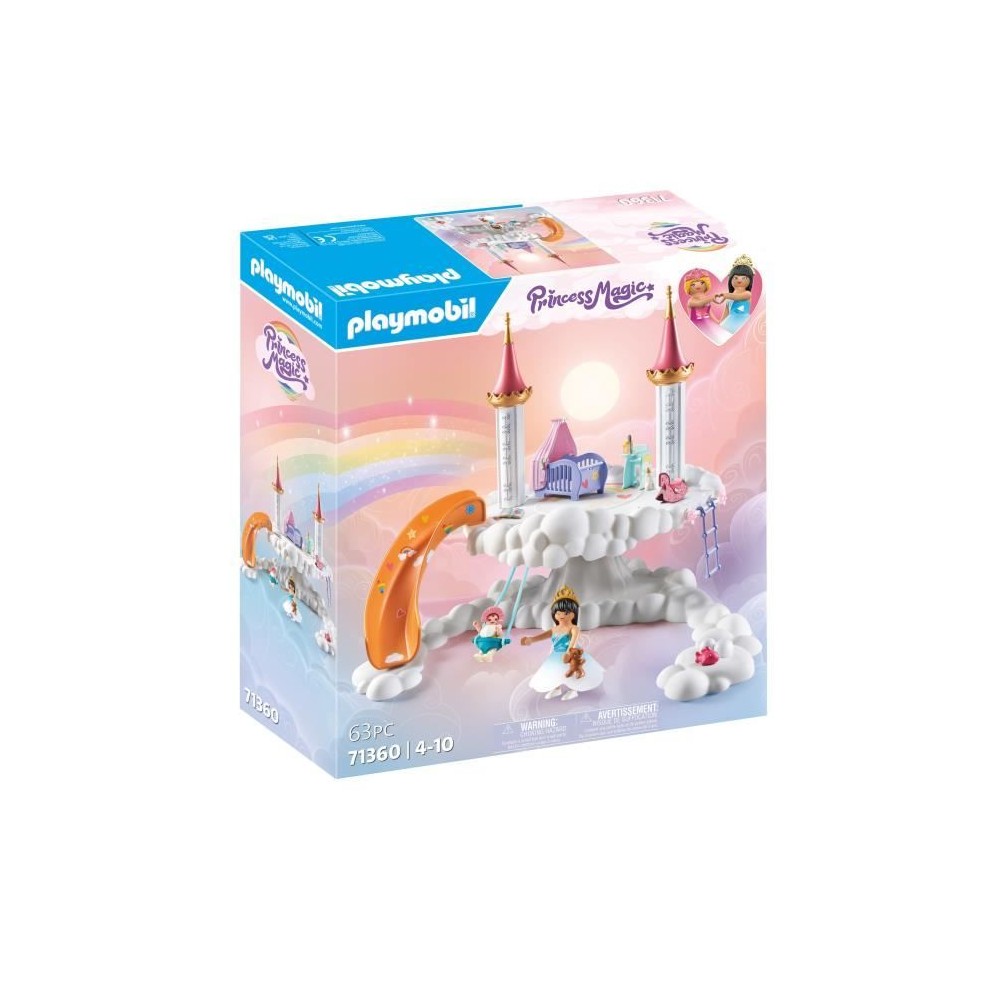 PLAYMOBIL 71360 Nurserie dans les nuages - Princess Magic - Des 4 ans