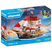 PLAYMOBIL 71418 Chaloupe des pirates, Les pirates, Avec personnages, c