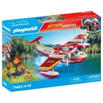 PLAYMOBIL 71463 Hydravion avec pompier - Action Heroes - Les pompiers