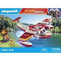 PLAYMOBIL 71463 Hydravion avec pompier - Action Heroes - Les pompiers