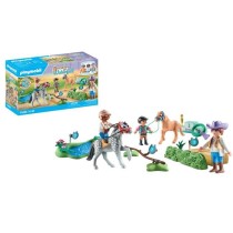 PLAYMOBIL 71495 Cavaliers poneys et saut d'obstacles