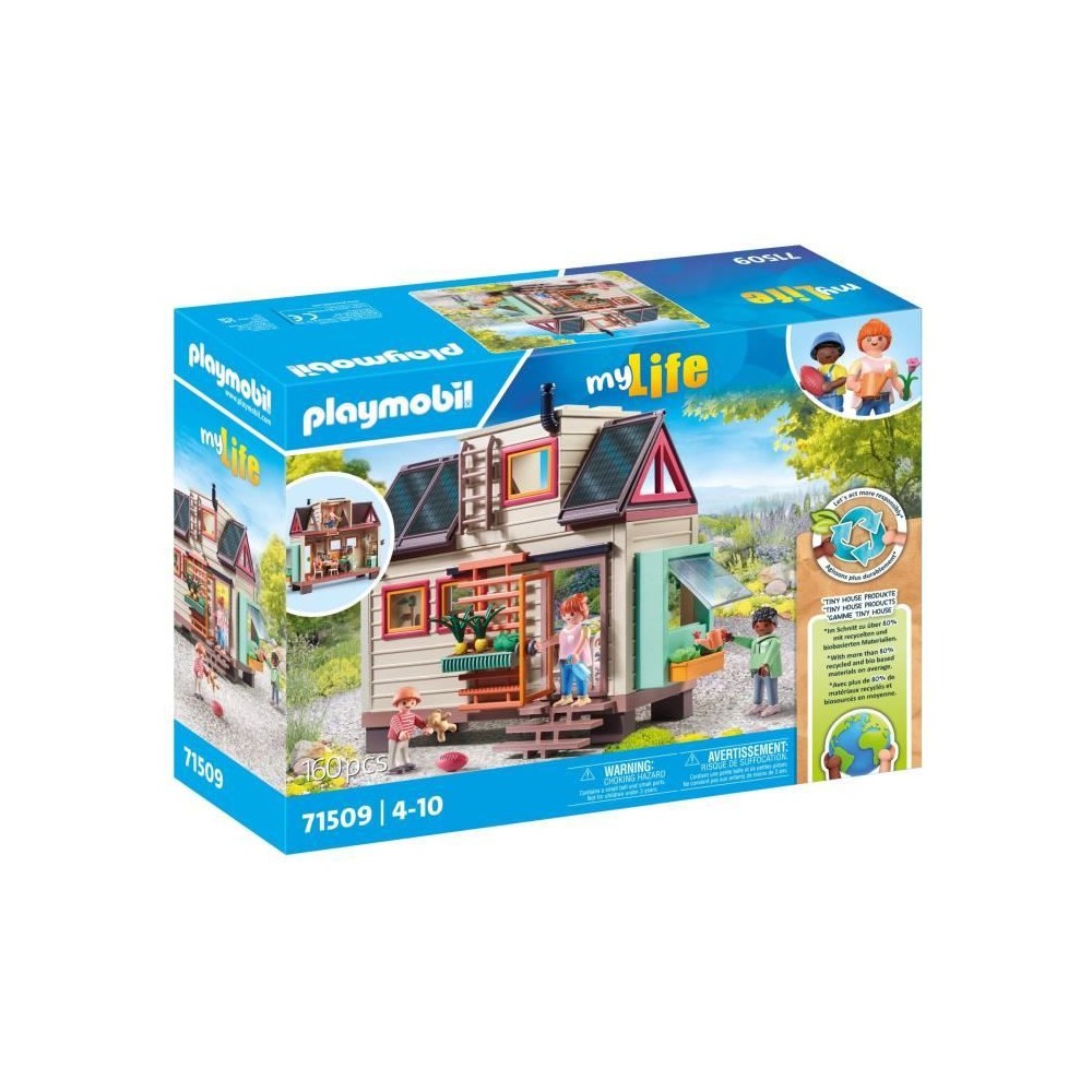 Playmobil 71509 Tiny House, La Petite Maison, My Life, Des 4 ans