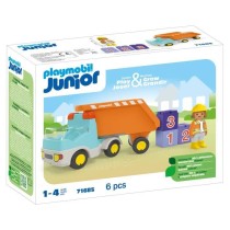 PLAYMOBIL Junior 71685 Camion benne, Des 12 mois