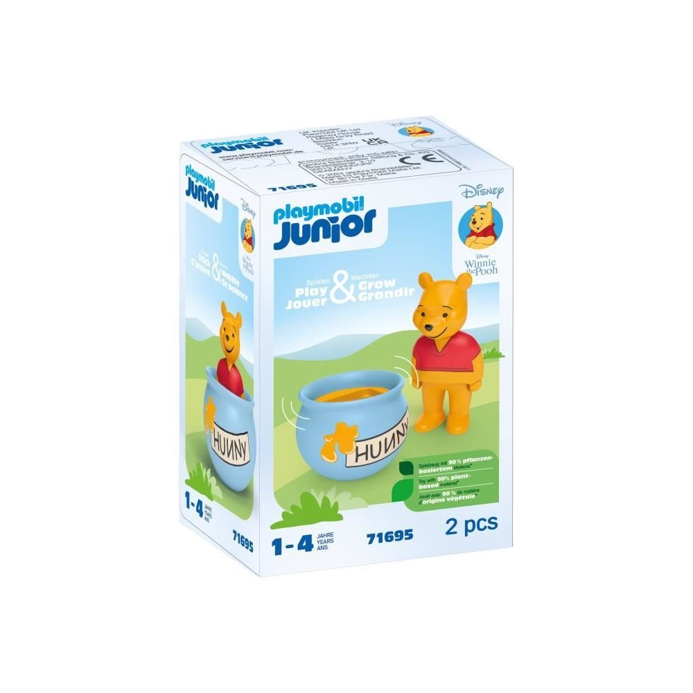 PLAYMOBIL JUNIOR 71695 Winnie l'ourson et culbuto pot de miel