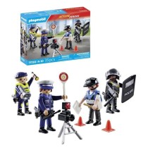 PLAYMOBIL 71730 Set métiers de la police : 4 policiers