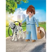 PLAYMOBIL 71736 Femme d'affaire avec son Dalmatien