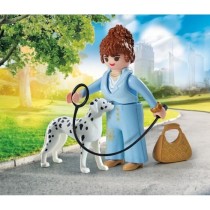 PLAYMOBIL 71736 Femme d'affaire avec son Dalmatien