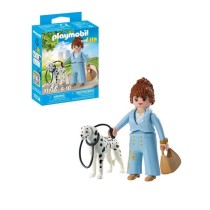 PLAYMOBIL 71736 Femme d'affaire avec son Dalmatien