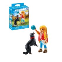 PLAYMOBIL 71738 Jeune fille avec chien de montagne