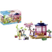 PLAYMOBIL 71762 Jardin asiatique avec famille de pandas