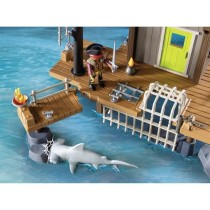 PLAYMOBIL 71792 Port et repaire de pirates avec prisons