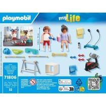 PLAYMOBIL 71806 Sportifs avec matériel de fitness