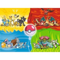 Puzzle Pokémon 150 pieces XXL - Différents types de Pokémon - Raven