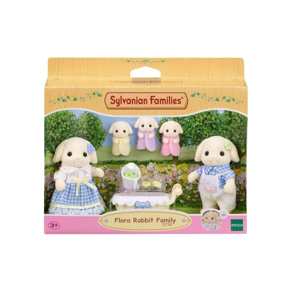 SYLVANIAN FAMILIES 5735 - La famille Lapin Bélier