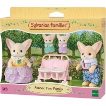 Poupée - SYLVANIAN FAMILIES - Famille Fennec - Multicolore - Articul