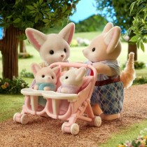 Poupée - SYLVANIAN FAMILIES - Famille Fennec - Multicolore - Articul