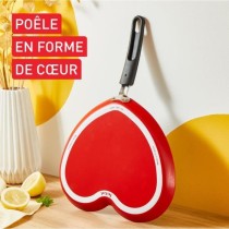 Poele a crepes Coeur Tefal – 25 cm - revetement antiadhésif - Techn