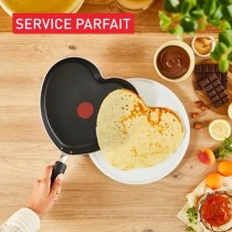 Poele a crepes Coeur Tefal – 25 cm - revetement antiadhésif - Techn