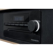 Micro-chaîne Bluetooth - THOMSON - Noir - Radio FM/CD/MP3/USB/Inducti