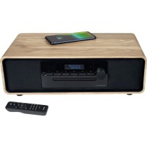 Micro-chaîne Bluetooth - THOMSON - Bois/Noir - Radio FM/DAB+/CD/MP3/U