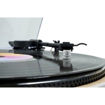 Platine vinyle THOMSON TT301 - Design bois et blanc - Tete de lecture