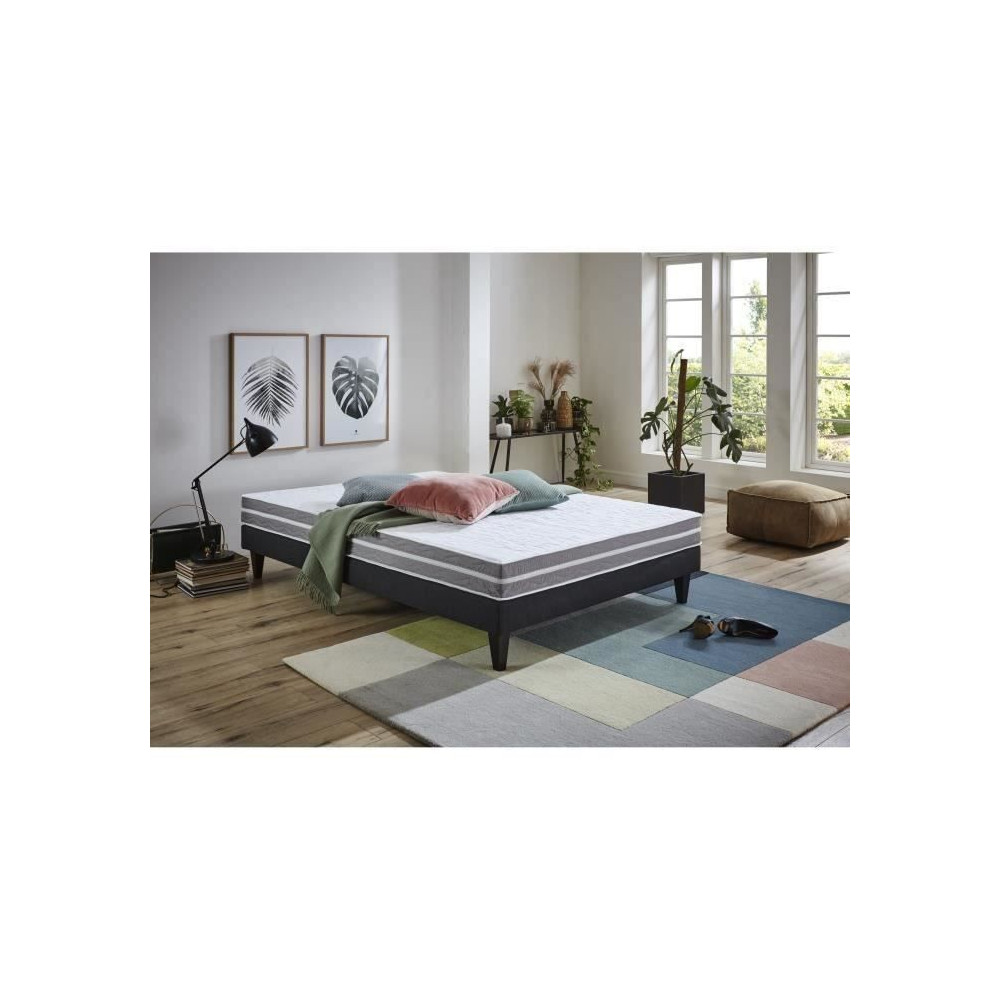 DORMIPUR Matelas 140x190cm - Mousse mémoire de forme - 16cm