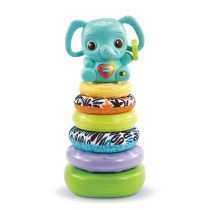 VTECH BABY - Play Green - Nino, Éléphanteau Empilo 3 en 1 (Plastique