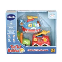 Coffret Trio Secours - VTECH - Tut Tut Bolides - Camion de pompiers, t