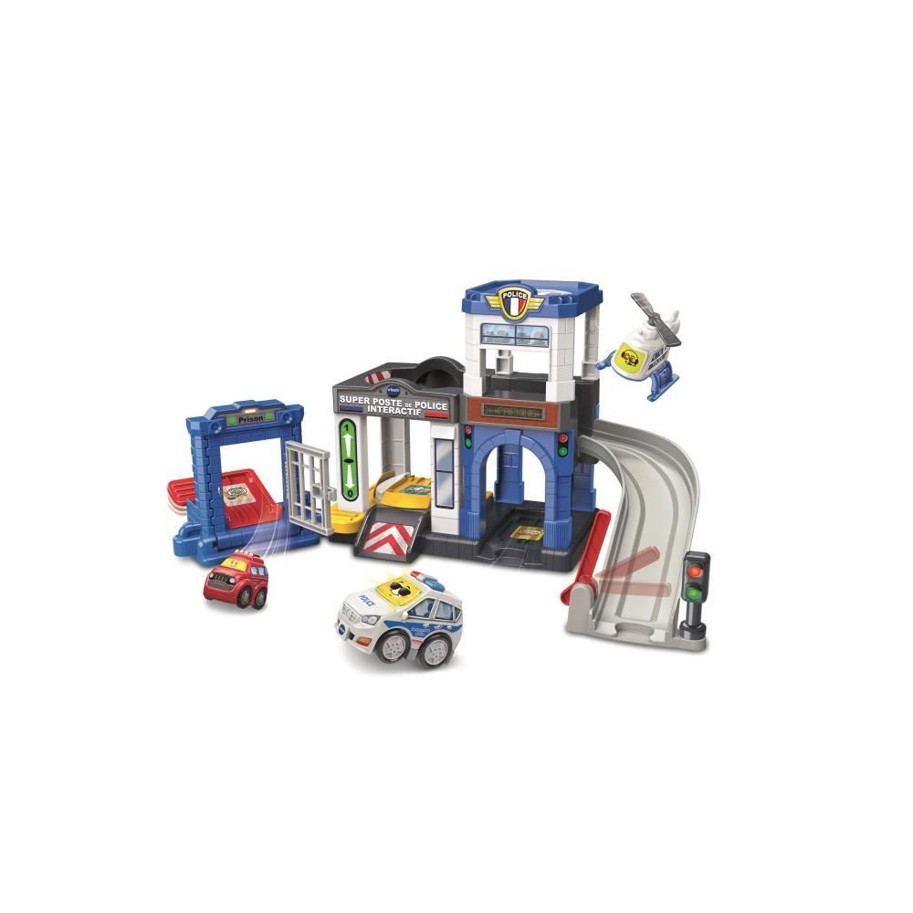 VTECH TUT TUT BOLIDES SERIE PRO - SUPER POSTE DE POLICE INTERACTIF (+