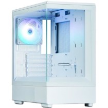 Boîtier PC - ZALMAN - P10 - Mini tour - M-ATX - Blanc - Verre trempé