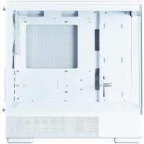 Boîtier PC - ZALMAN - P10 - Mini tour - M-ATX - Blanc - Verre trempé