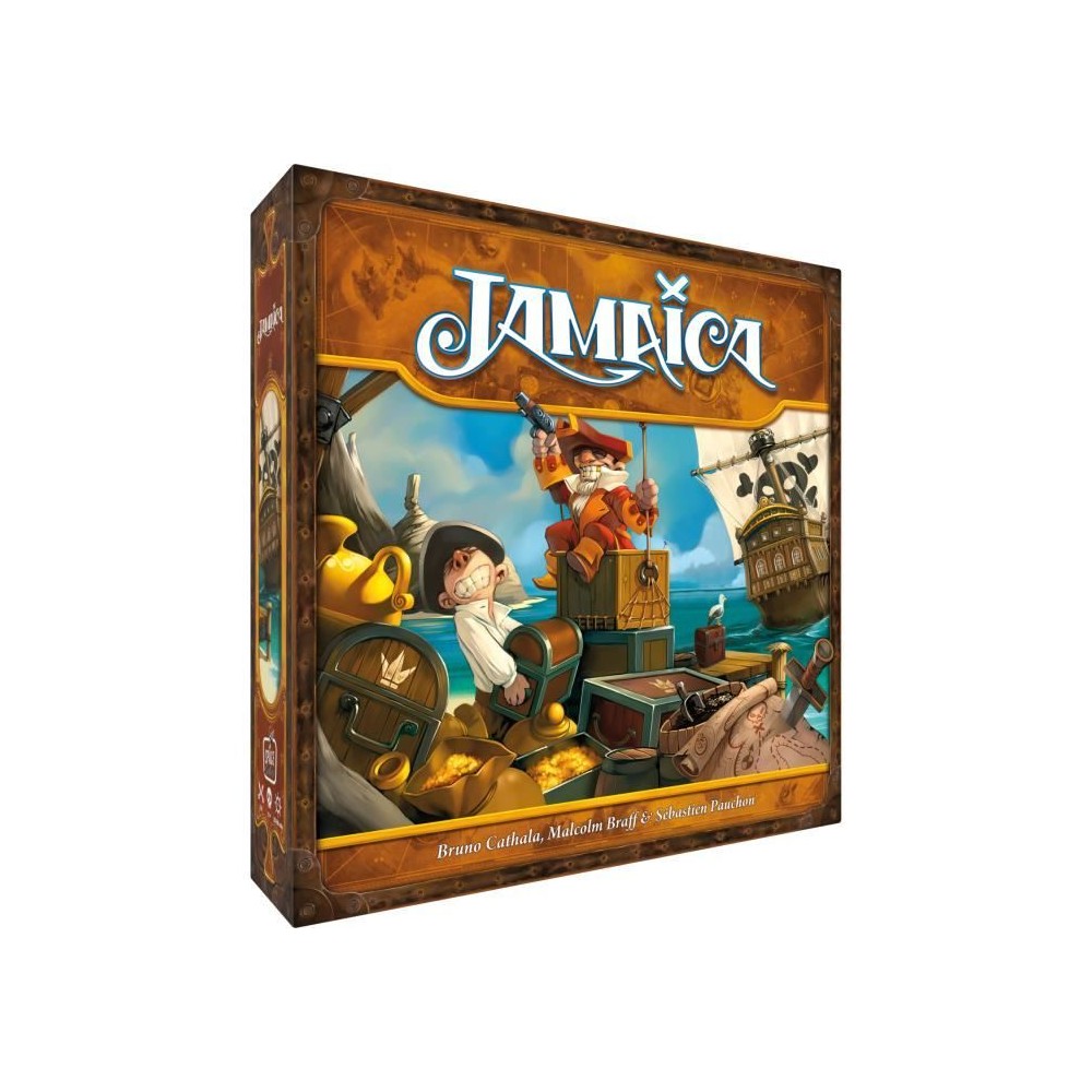 Jamaica - ASMODEE - Édition 2021 - Jeu de plateau familial - 2 a 6 jo