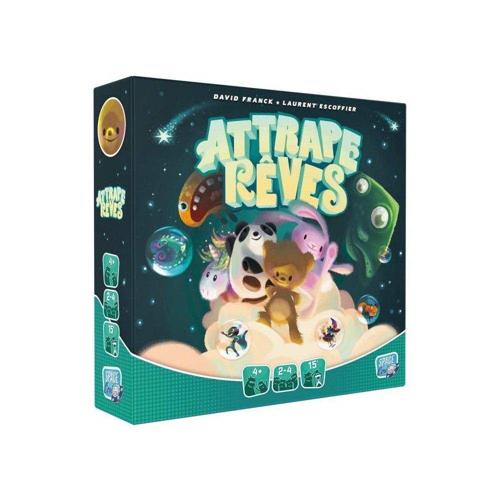 Space Cow | Attrape reves | Jeu de société | a partir de 4 ans | 2 a