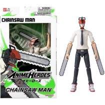 BANDAI - Anime Heroes - Chainsaw Man - Figurine Anime Heroes 17 cm - C